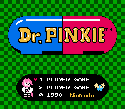 Dr. Pinkie Title Screen